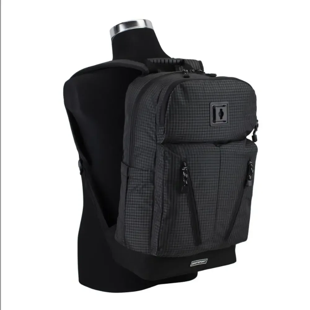 Eastsport Unisex Academic Backpack Dark Plaid